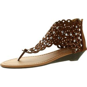 Luo Luo Bella Brown Womens sandals 7.5 NEW